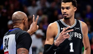 Victor Wembanyama returns to Spurs' starting lineup