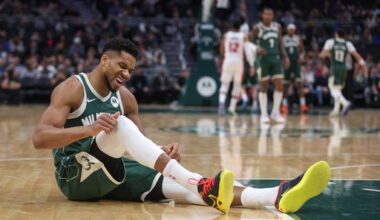 Antetokounmpo returns for Bucks against Bulls after missing 8 games with calf strain