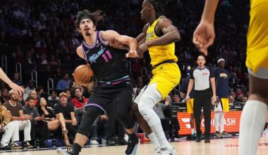 Heat run away in 4th quarter and beat Pacers 142-116 to hand Indiana its 8th straight loss