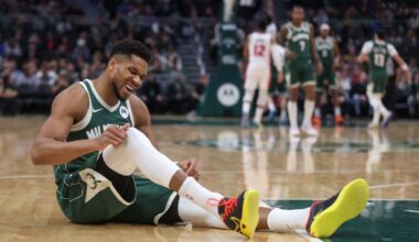 Antetokounmpo returns for Bucks against Bulls after missing 8 games with calf strain