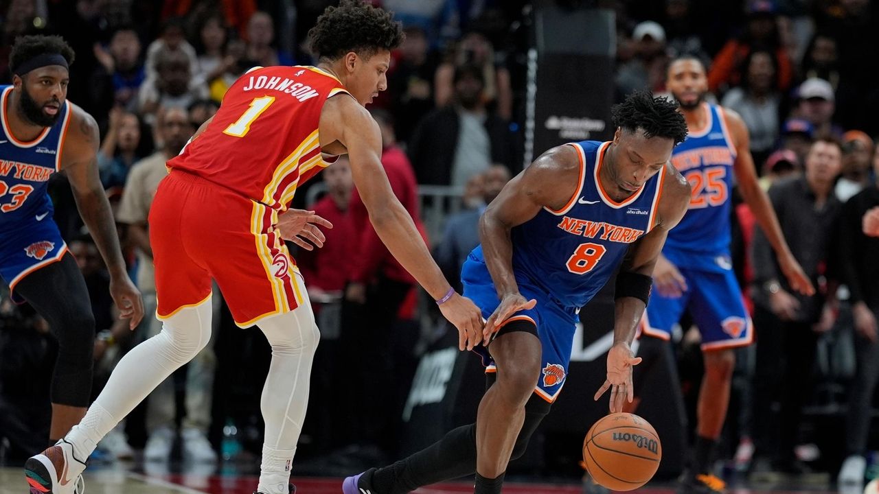 Knicks edge Hawks as OG Anunoby dominates final 30 seconds