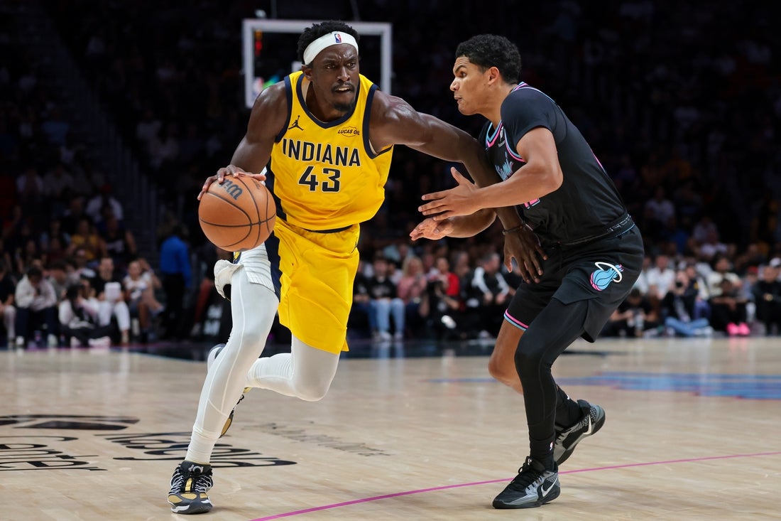 Heat set team mark with 83-point 2nd half, rout Pacers