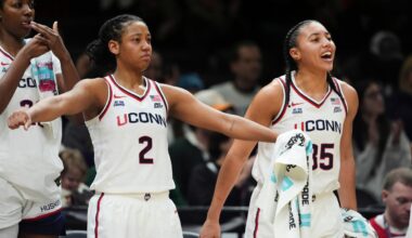 Women’s Basketball: Top-ranked Huskies to travel to Indianapolis for bout against Butler