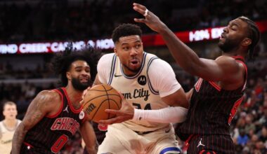 Giannis Antetokounmpo's explains controversial dunk to end Bucks vs. Bulls game