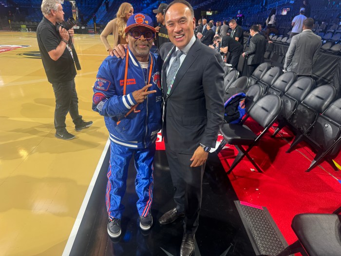 Spike Lee and Mark Tatum