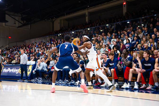 Men's Basketball Drops Conference Opener to No. 7 Gonzaga