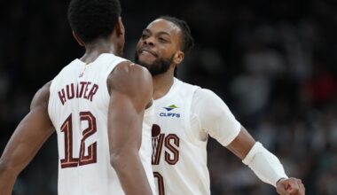 Allen's 27 points, 10 rebounds help Cavaliers overcome Wembanyama, Spurs 113-101