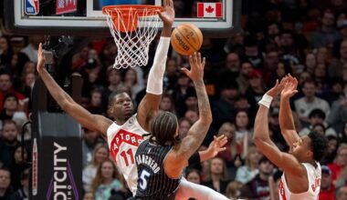 Jamal Shead scores 19 as Raptors overcome 21-point deficit to beat Magic 107-106