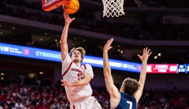 No. 13 Nebraska pulls away in 2nd half against New Hampshire to go unbeaten in nonconference play