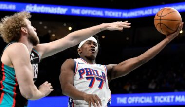 Rookie VJ Edgecombe drops 3-pointer with seconds left in OT to give 76ers victory over Grizzlies