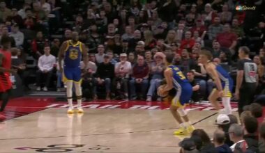 Grant and Sharpe each score 35 points to help the Blazers beat the Warriors 136-131