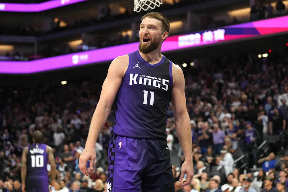 Sacramento Kings forward Domantas Sabonis (11)Darren Yamashita-Imagn Images