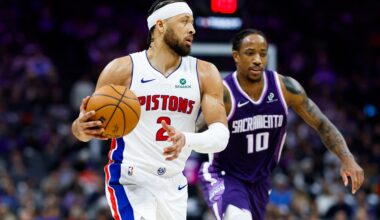 NBA: Cade Cunningham of the Detroit Pistons