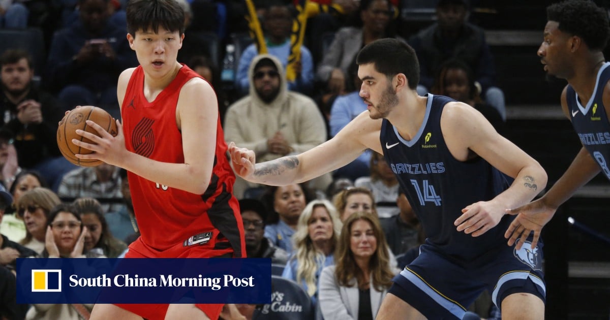 China’s Yang Hansen makes first NBA start for Portland Trail Blazers