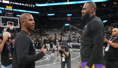 LeBron James Reacts to Chris Paul Being Sent Home by Clippers, 'None of My Business'
