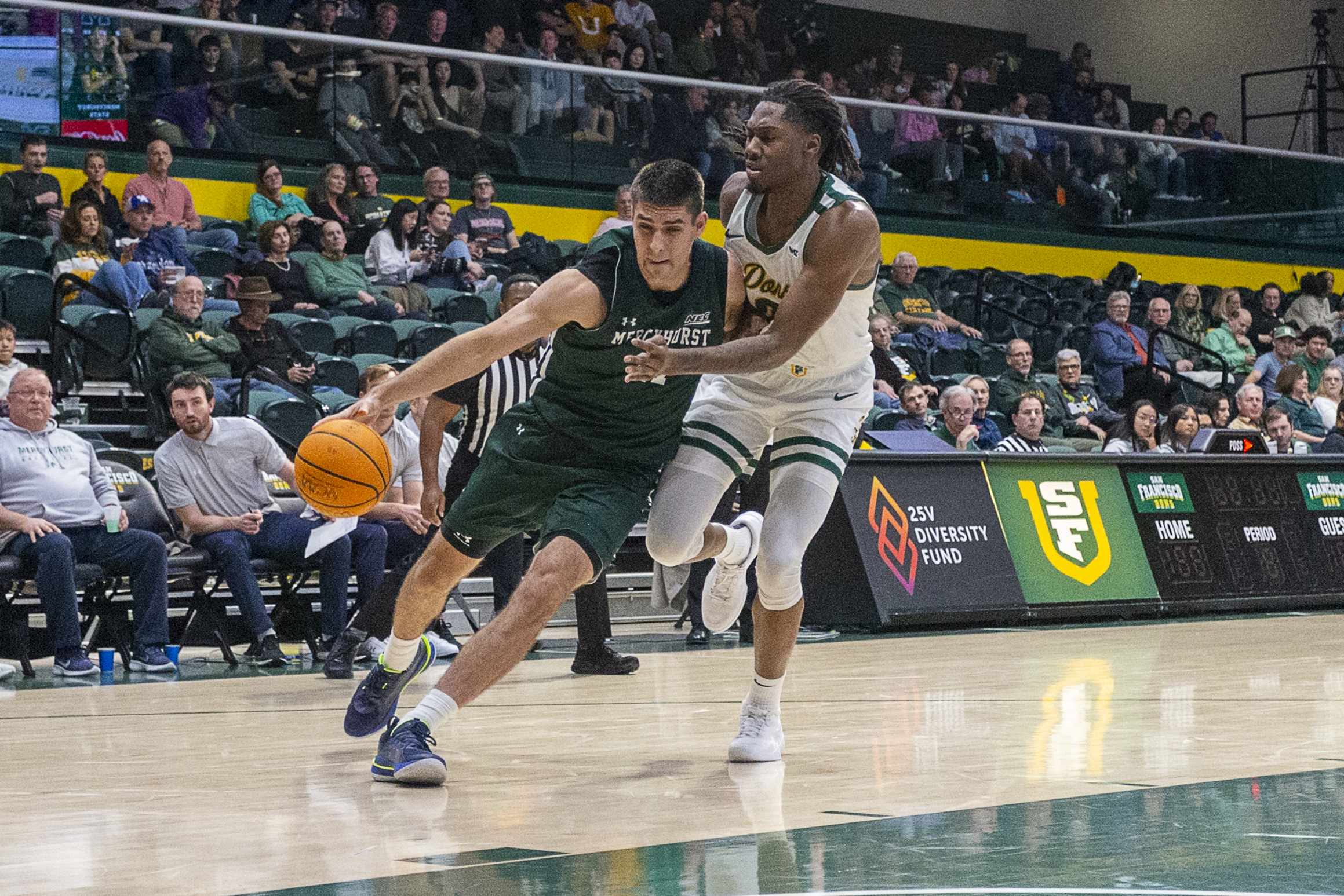 COLLEGE BASKETBALL: DEC 01 Mercyhurst at San Francisco