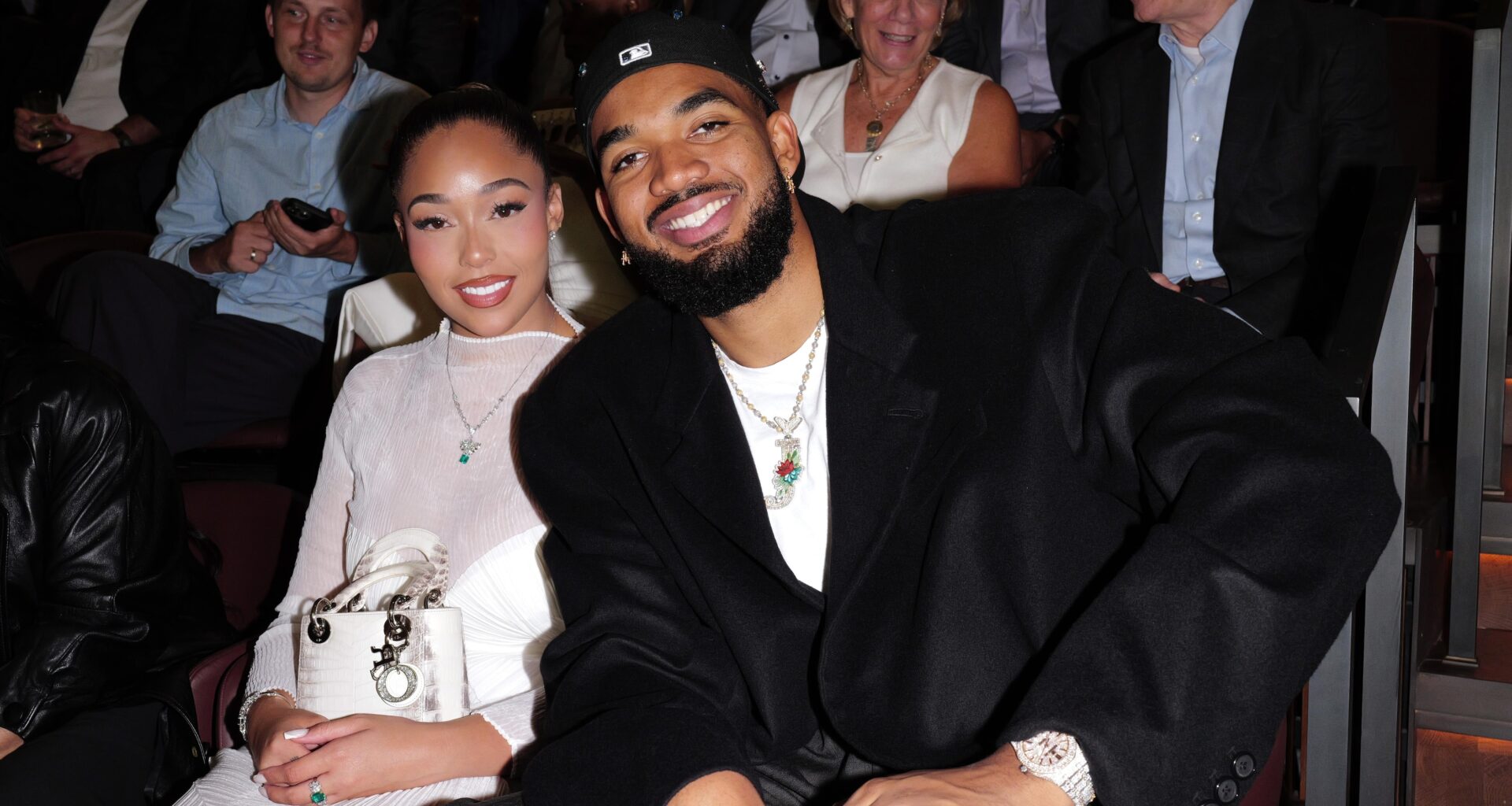Karl-Anthony Towns, Jordyn Woods Announce Engagement in Photos After Knicks' Xmas Win
