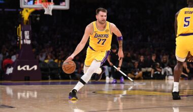 Luka Doncic Suffers Leg Injury vs. Clippers, What is Lakers Star's Status?