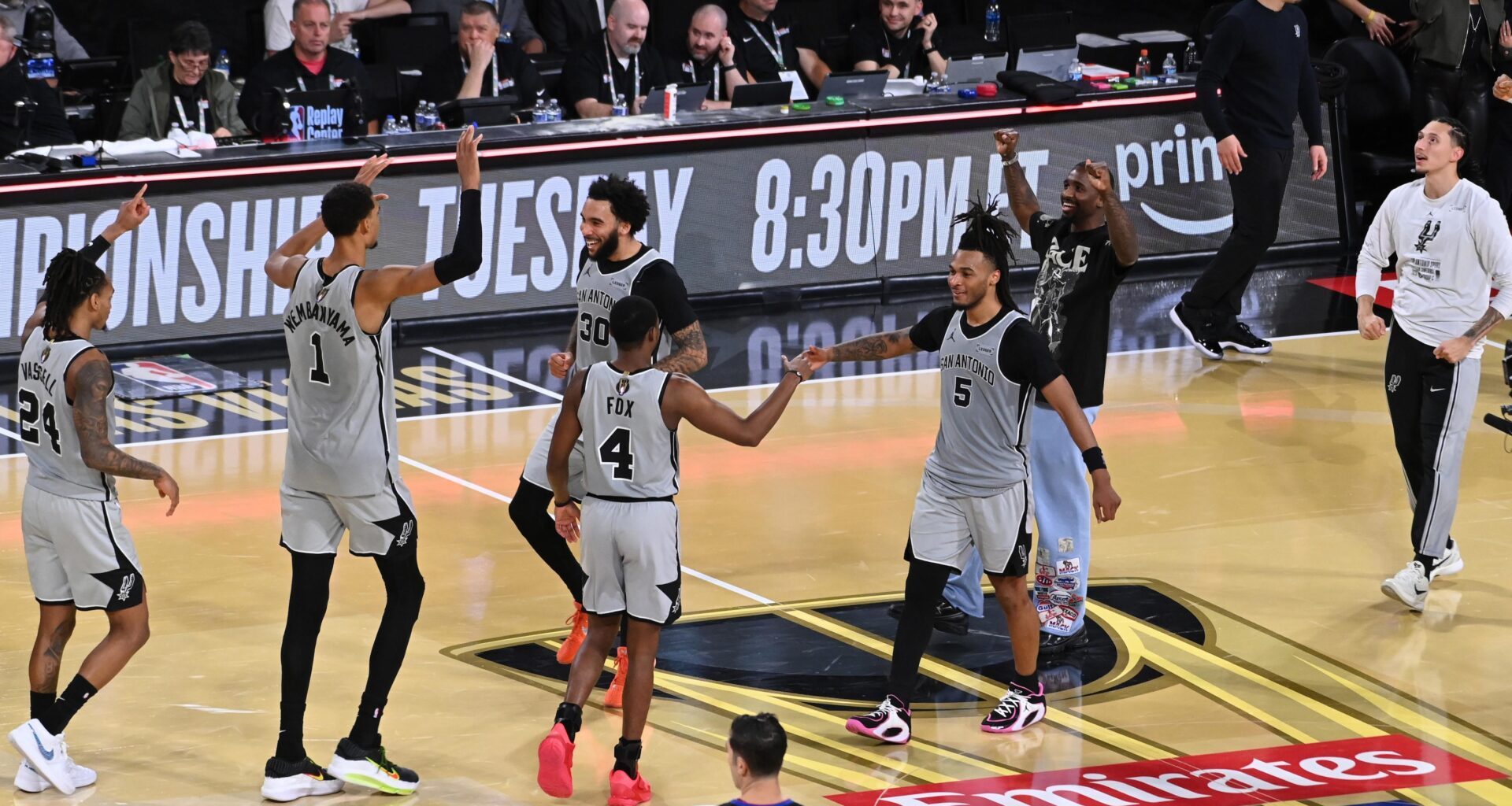 Which Miley Cyrus Song Did Spurs Play in Locker Room After NBA Cup Win vs. Thunder?