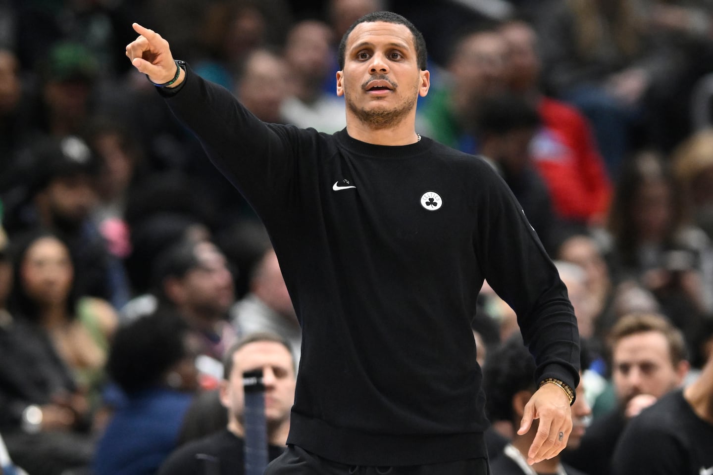 With Jaylen Brown out of the lineup, Celtics coach Joe Mazzulla lauded Derrick White's impact in Thursday night's 146-101 victory over the host Wizards. “He does a really good job of just knowing when to take over and when to facilitate and he can be a steadying force and he can go on a run by himself," Mazzulla said.