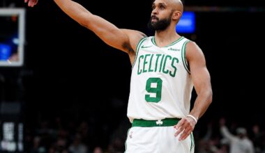 Derrick White scored 19 points in Friday's win over the Lakers.