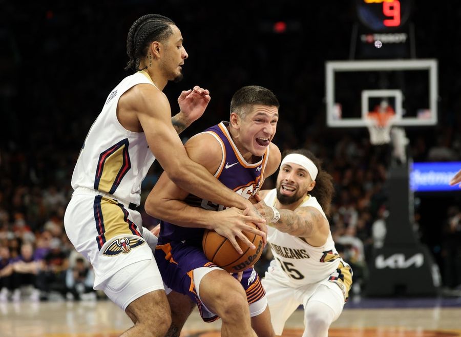 NBA: New Orleans Pelicans at Phoenix Suns