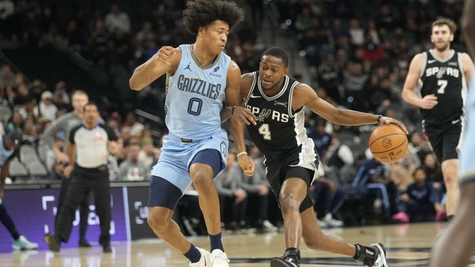 De’Aaron Fox heats up to close out Spurs’ win over Grizzlies