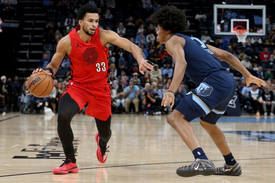 NBA: Portland Trail Blazers at Memphis Grizzlies