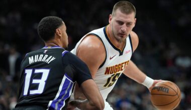 Jokic has 36 points and 12 boards as Nuggets rout Kings 136-105 for 11th straight road win