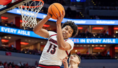 Sananda Fru Louisville Cardinals ACC college basketball