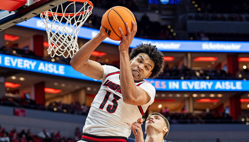 Sananda Fru Louisville Cardinals ACC college basketball