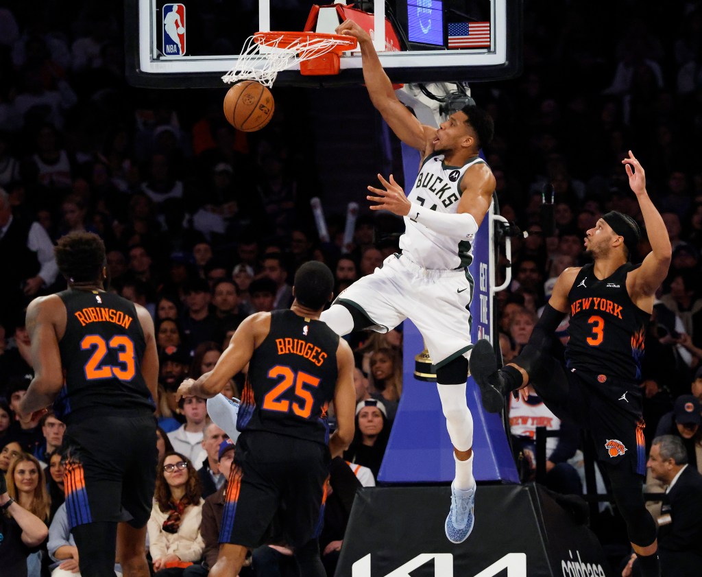 Giannis Antetokounmpo Knicks