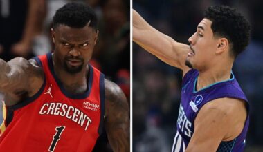 Josh Green, Cleveland Cavaliers v Charlotte Hornets, Zion Williamson, Derik Queen, New Orleans Pelicans pick swap with Atlanta Hawks, trade, scores, results, highlights, latest news