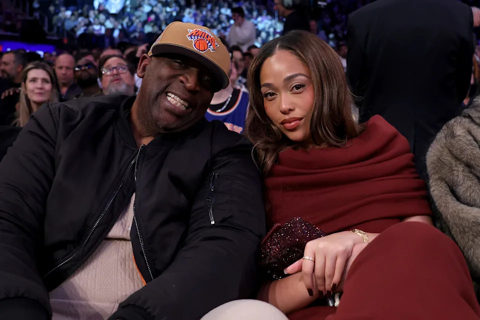 Jordyn Woods poses for a photo.