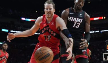 Jakob Poeltl out for Raptors vs. Celtics