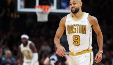 Derrick White had 33 points and was 9 for 14 from 3-point range as the Celtics pulled away from the Heat in the fourth quarter.