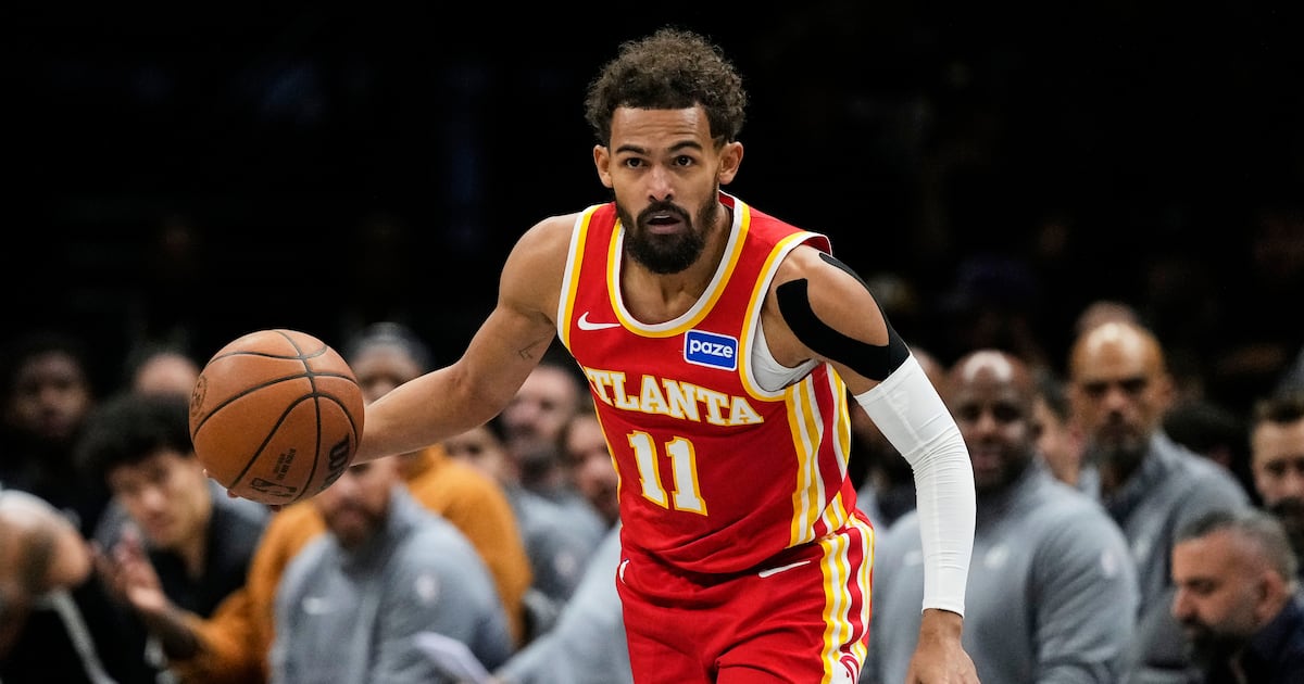 Atlanta Hawks star Trae Young (knee) upgraded questionable vs. Charlotte Hornets
