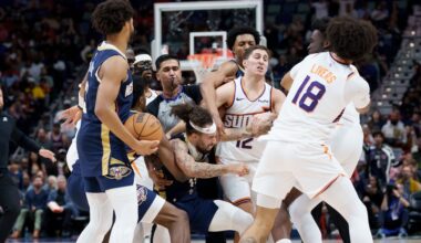 NBA suspends Alvarado and Williams for fight during Pelicans-Suns game