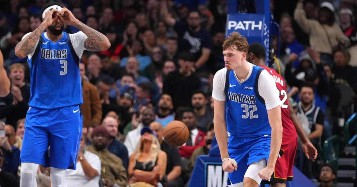 Cooper Flagg didn't wilt without Anthony Davis and now Mavs hope they flourish together :: WRAL.com