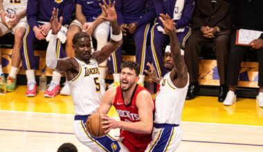 Şengün controls paint as Rockets crush Lakers on Christmas Day