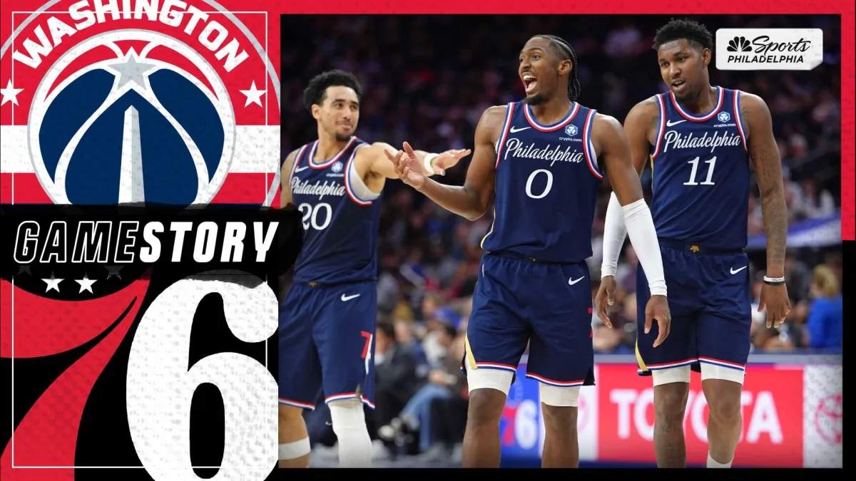 Watch Sixers highlights Maxey scores 35 points against Wizards – NBC Sports Philadelphia