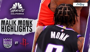 Watch Malik Monk score 25 points in Kings’ loss to Rockets – NBC Sports Bay Area & California