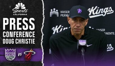 Doug Christie reminisces on career before Kings vs. Heat game – NBC Sports Bay Area & California