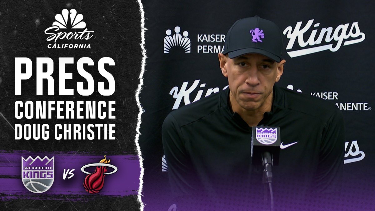 Doug Christie reminisces on career before Kings vs. Heat game – NBC Sports Bay Area & California
