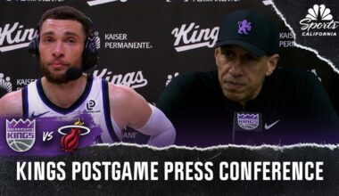 Doug Christie, Zach LaVine react to commanding road win vs. Heat – NBC Sports Bay Area & California