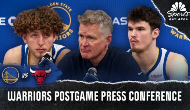 Steve Kerr, Warriors discuss team’s 123-91 win over Bulls – NBC Sports Bay Area & California