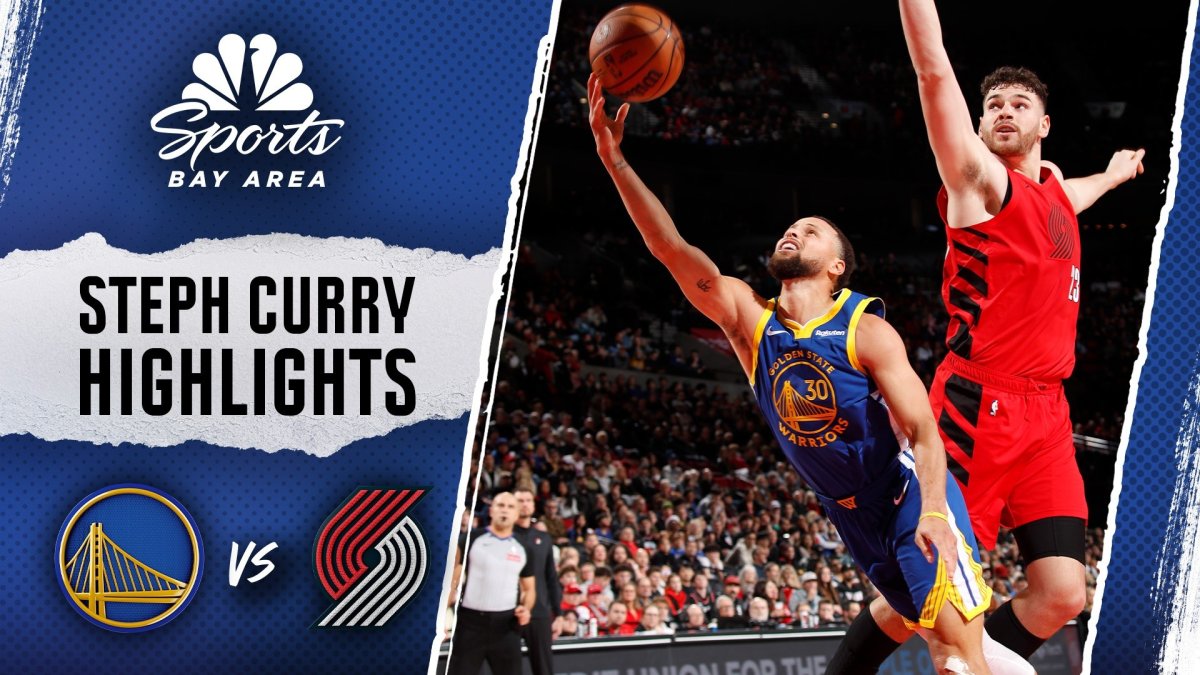 Steph Curry scores 48 points for Warriors against Blazers – NBC Sports Bay Area & California