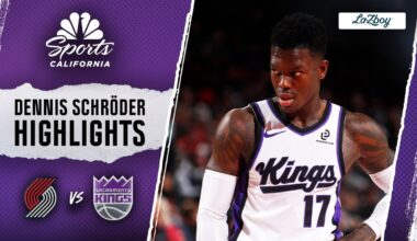 Dennis Schröder scores 21 points in Kings’ loss to Blazers – NBC Sports Bay Area & California