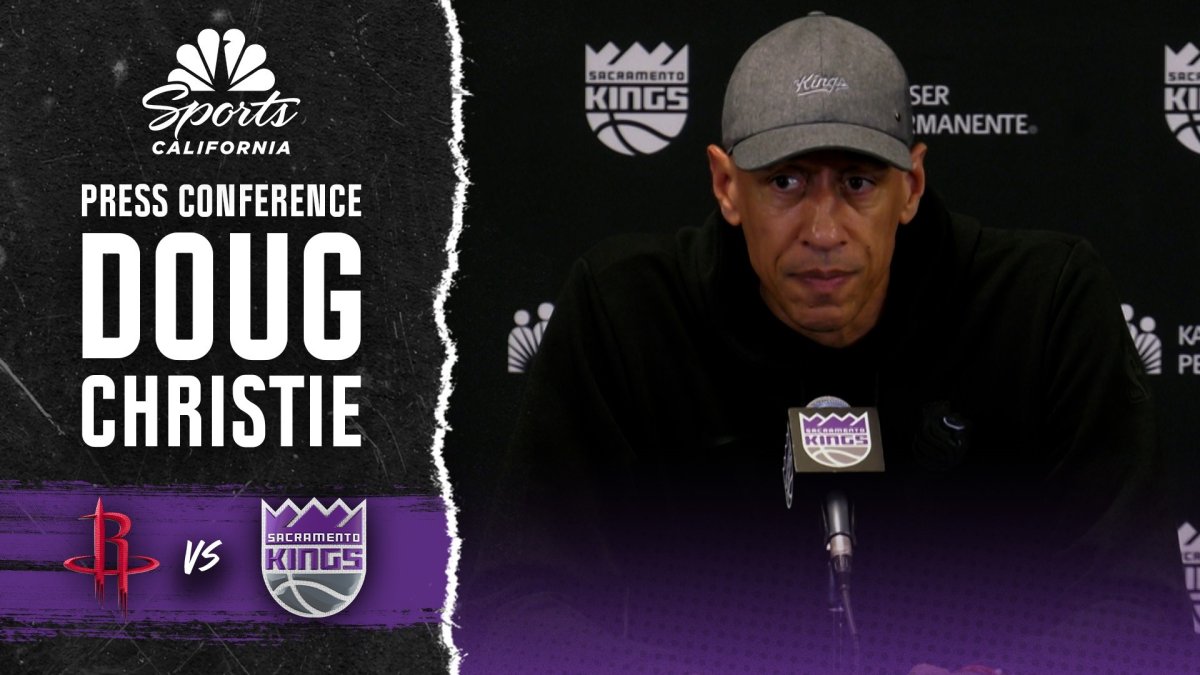 Doug Christie focused on defense before Kings-Rockets game – NBC Sports Bay Area & California