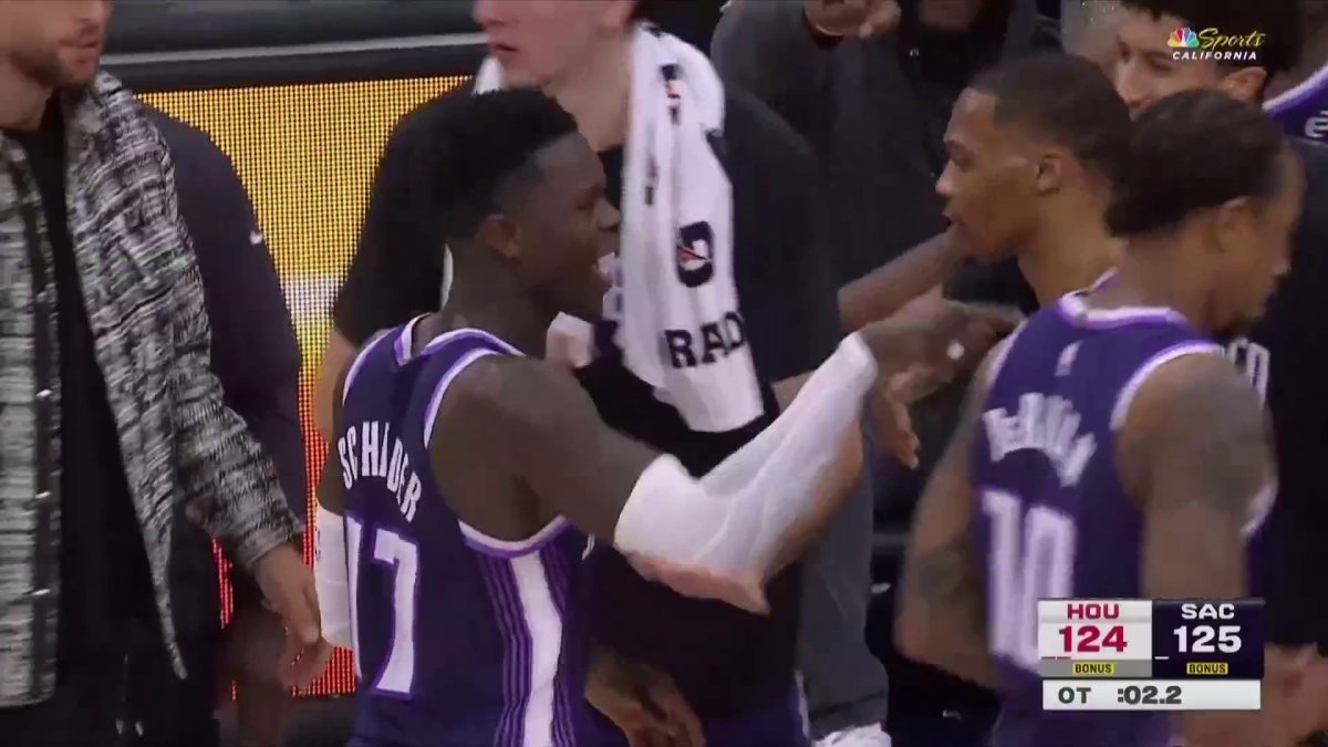 Watch Kings’ Dennis Schröder’s game-winning shot vs. Rockets – NBC Sports Bay Area & California
